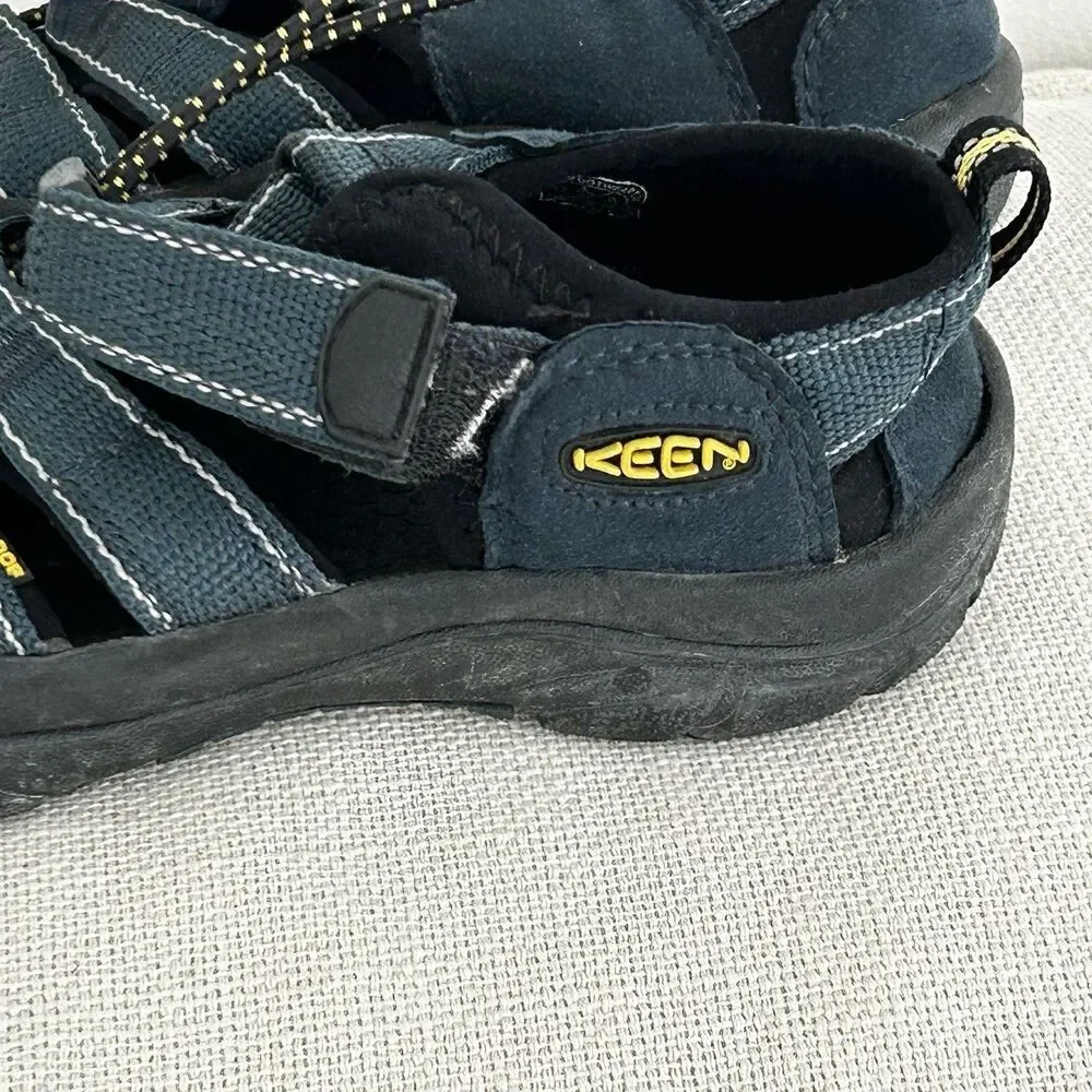 Kids Keen Newport H2 Sandals Shoes Size 4 Blue Fisherman 37 EU Water Hike Boys